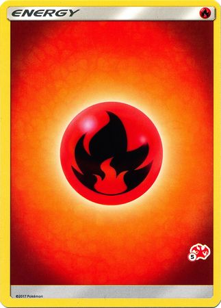 Fire Energy (Charizard Stamp #5) [Battle Academy 2020] | Total Play
