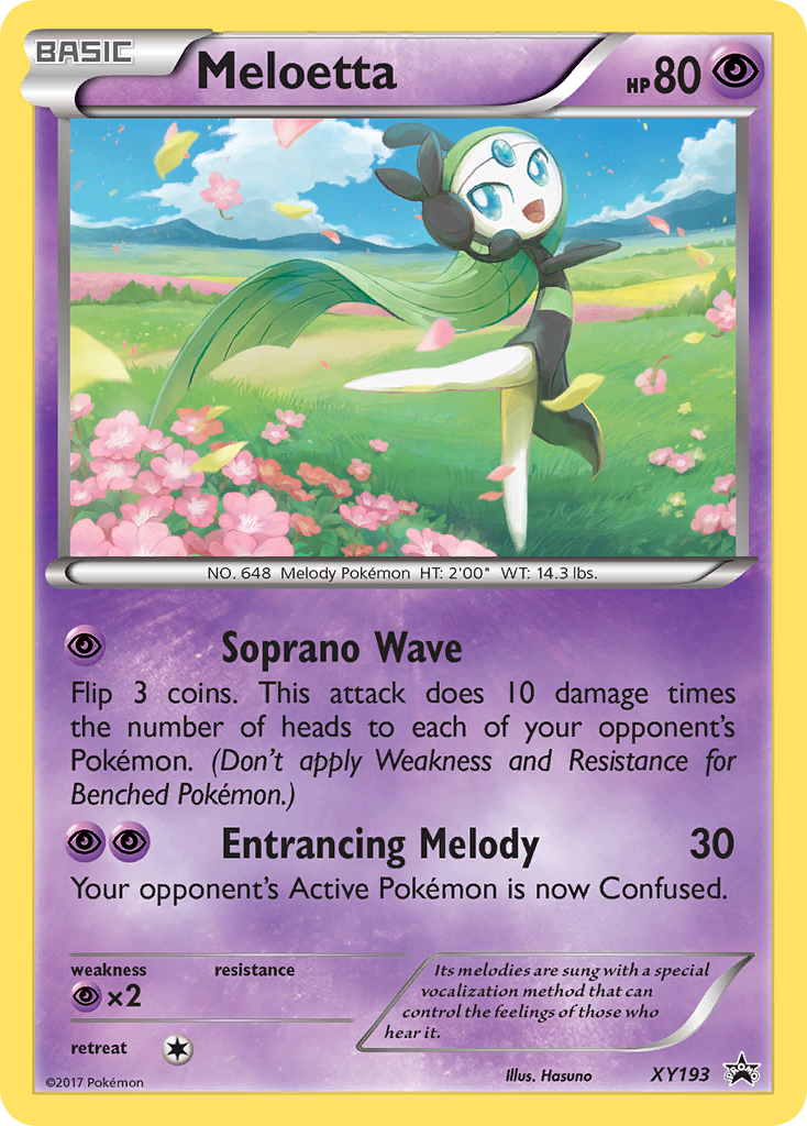 Meloetta (XY193) [XY: Black Star Promos] | Total Play