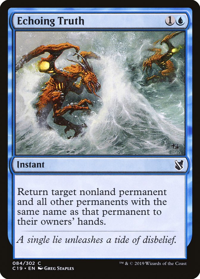 Echoing Truth [Commander 2019] | Total Play