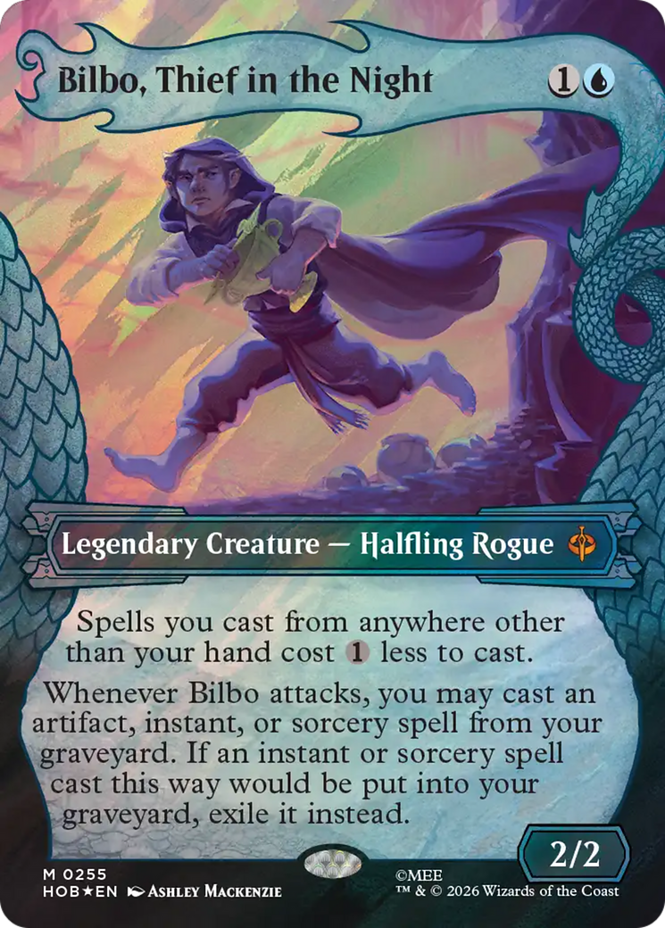Bilbo, Thief in the Night (Showcase) (Surge Foil) [The Hobbit] | Total Play