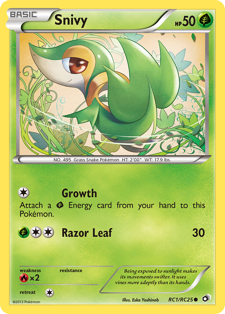 Snivy (RC1/RC25) [Black & White: Legendary Treasures] | Total Play