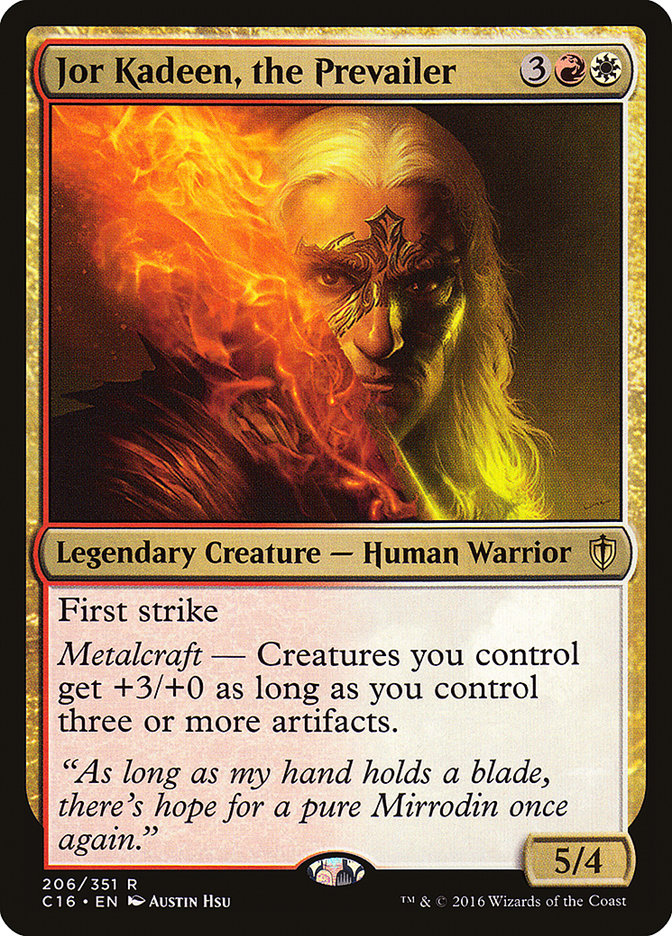Jor Kadeen, the Prevailer [Commander 2016] | Total Play