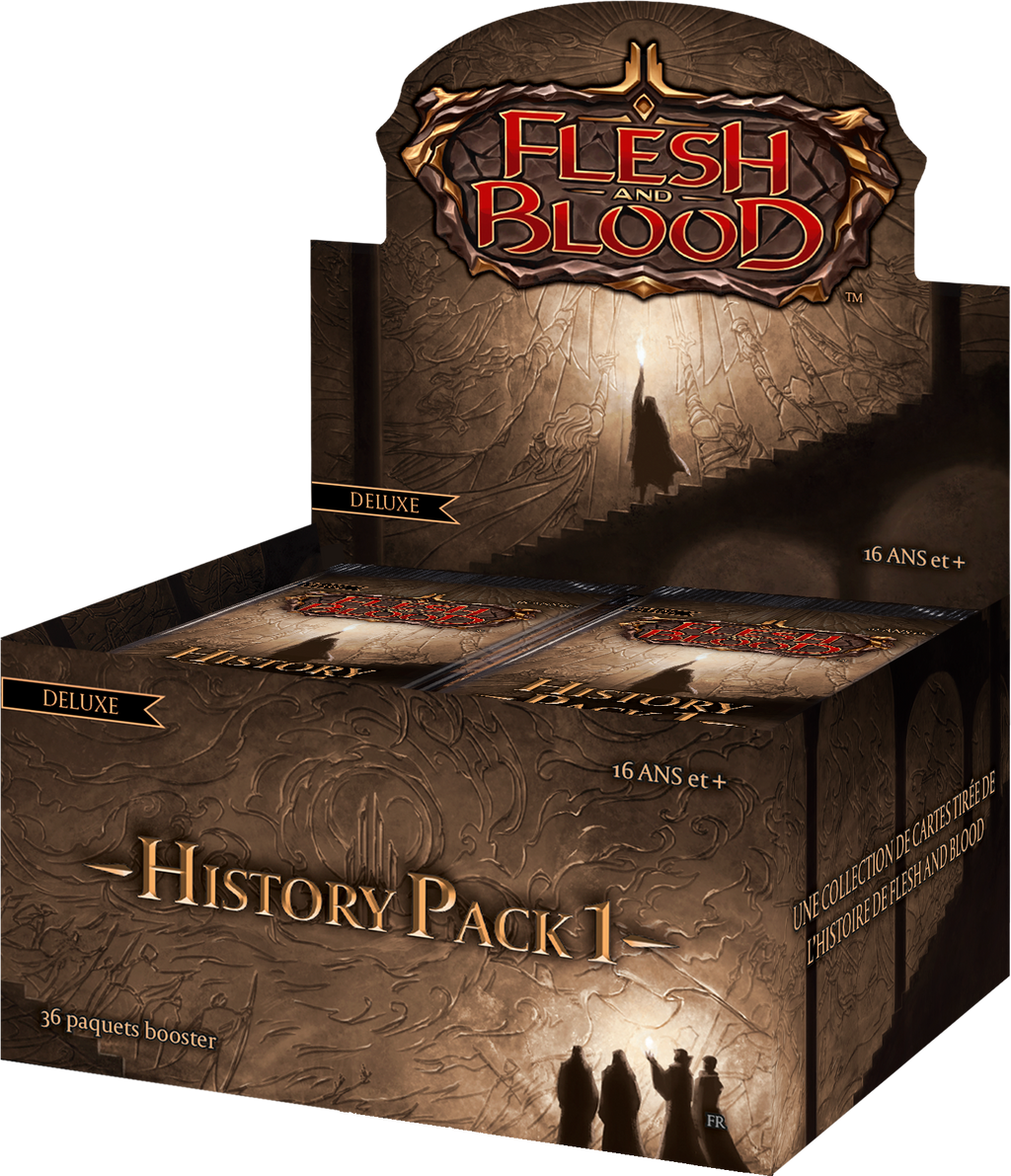 History Pack 1: Black Label [French] - Booster Box | Total Play