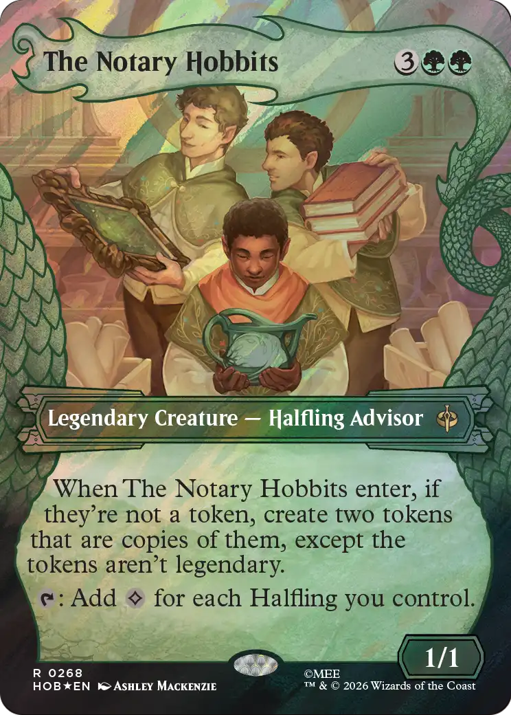 The Notary Hobbits (Showcase) (Surge Foil) [The Hobbit] | Total Play