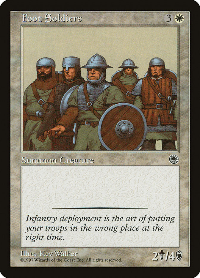 Foot Soldiers [Portal] | Total Play