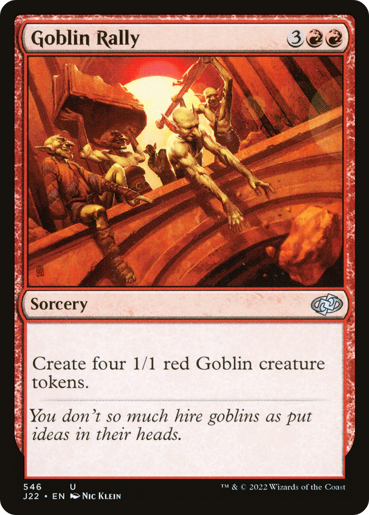 Goblin Rally [Jumpstart 2022] | Total Play