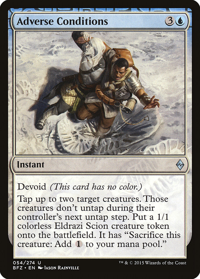Adverse Conditions [Battle for Zendikar] | Total Play