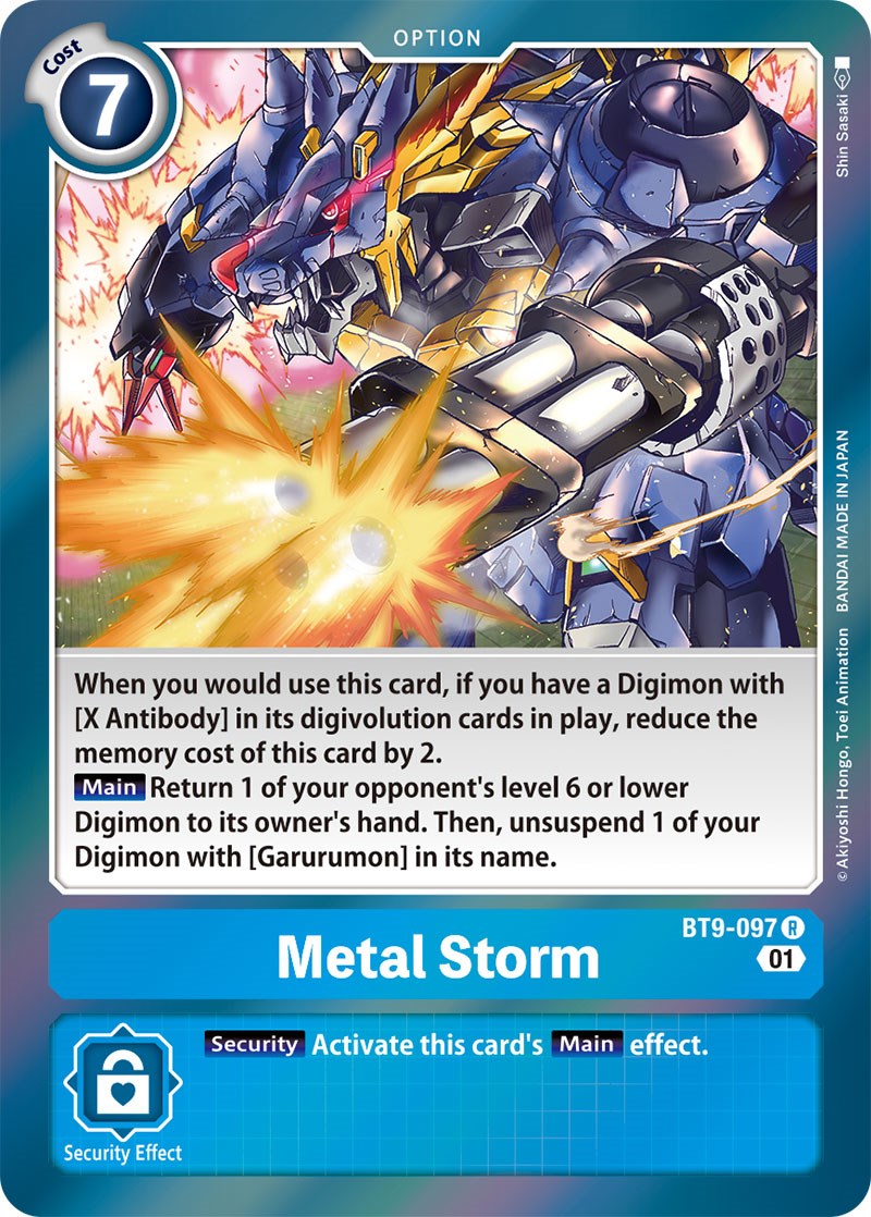 Metal Storm [BT9-097] [X Record] | Total Play