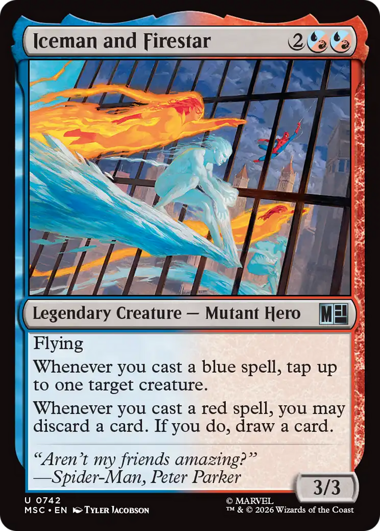 Iceman and Firestar [Marvel Super Heroes] | Total Play