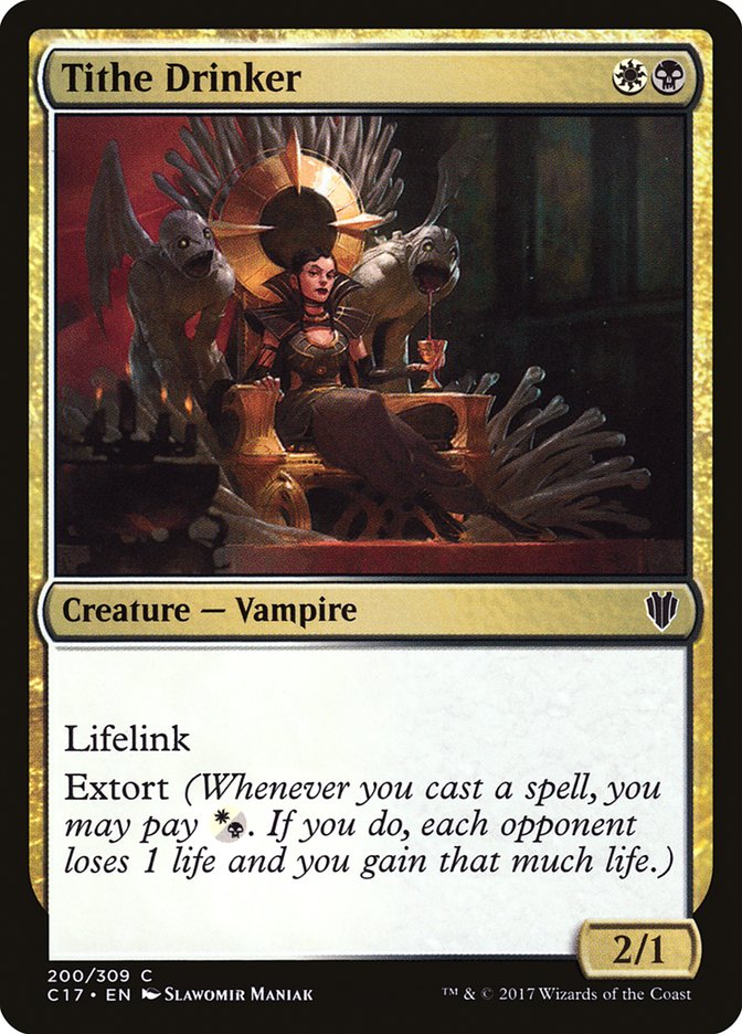 Tithe Drinker [Commander 2017] | Total Play