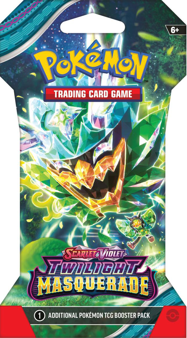 Scarlet & Violet: Twilight Masquerade - Sleeved Booster Pack | Total Play