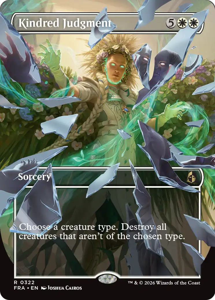 Kindred Judgment (Borderless) [Reality Fracture] | Total Play