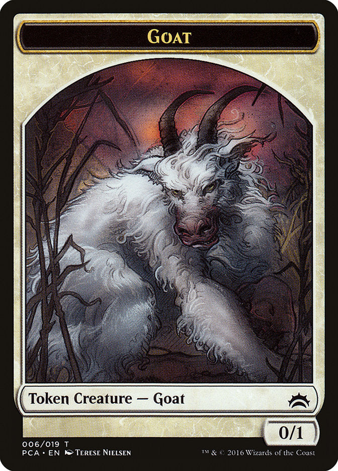 Goat // Insect Double-Sided Token [Planechase Anthology Tokens] | Total Play