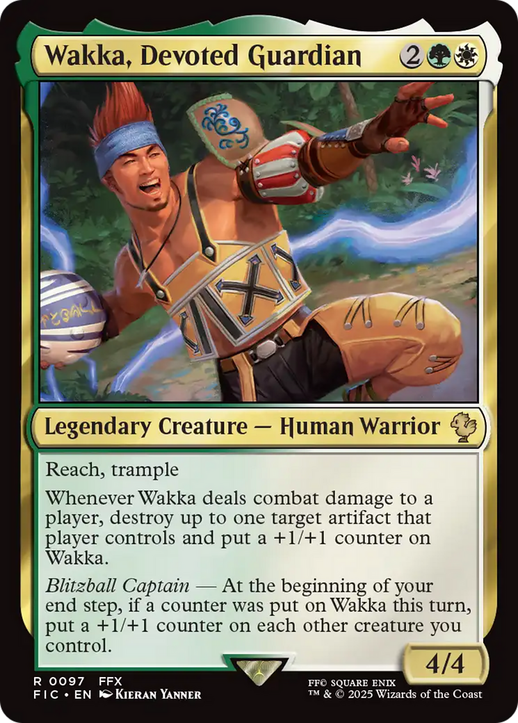 Wakka, Devoted Guardian [FINAL FANTASY Commander] | Total Play