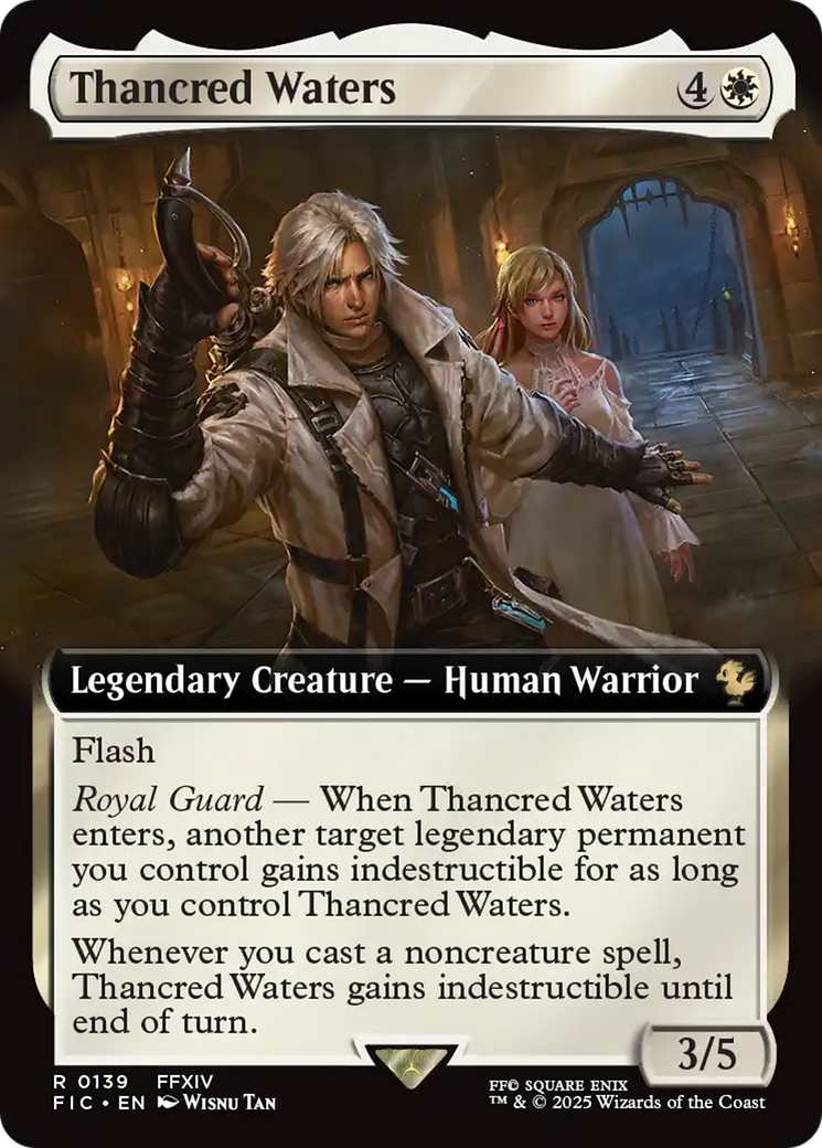 Thancred Waters (Extended Art) [FINAL FANTASY Commander] | Total Play