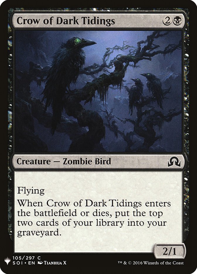 Crow of Dark Tidings [Mystery Booster] | Total Play