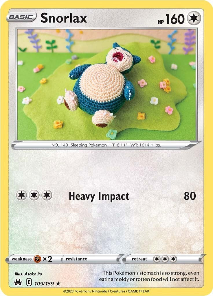 Snorlax (109/159) [Sword & Shield: Crown Zenith] | Total Play