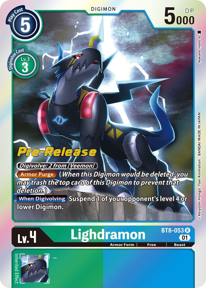 Lighdramon [BT8-053] [New Awakening Pre-Release Cards] | Total Play