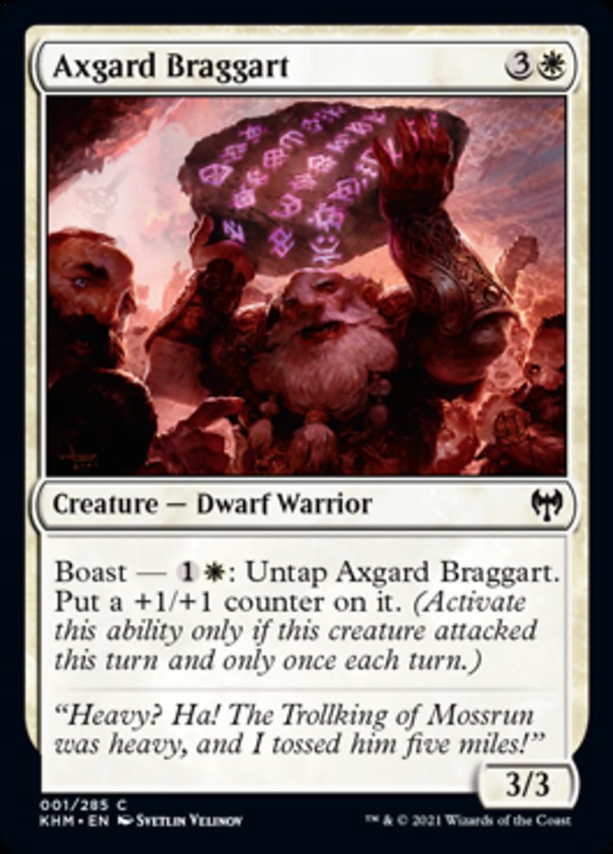 Axgard Braggart [Kaldheim] | Total Play