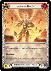 Wartune Herald (Red Extended Art) [FAB035] (Promo)  Rainbow Foil | Total Play