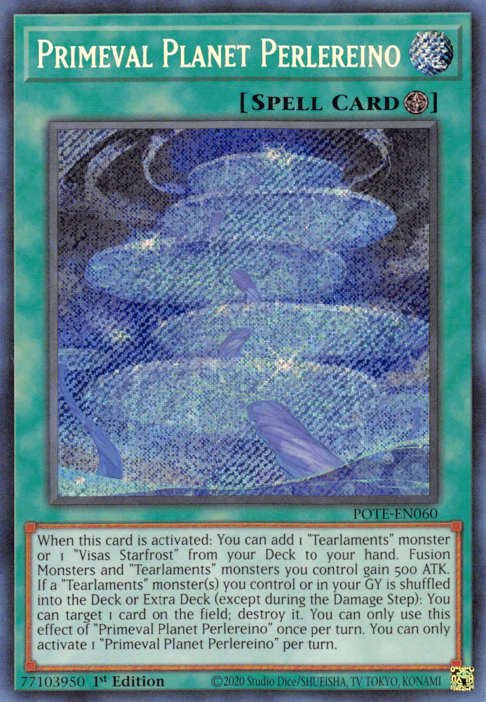 Primeval Planet Perlereino [POTE-EN060] Secret Rare | Total Play