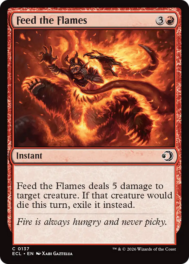 Feed the Flames [Lorwyn Eclipsed] | Total Play