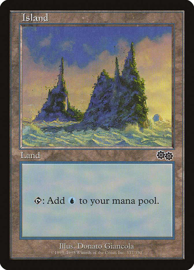 Island (337) [Urza's Saga] | Total Play