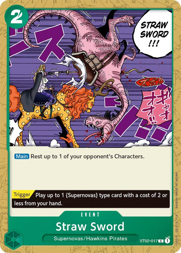 Straw Sword [Starter Deck: Worst Generation] | Total Play