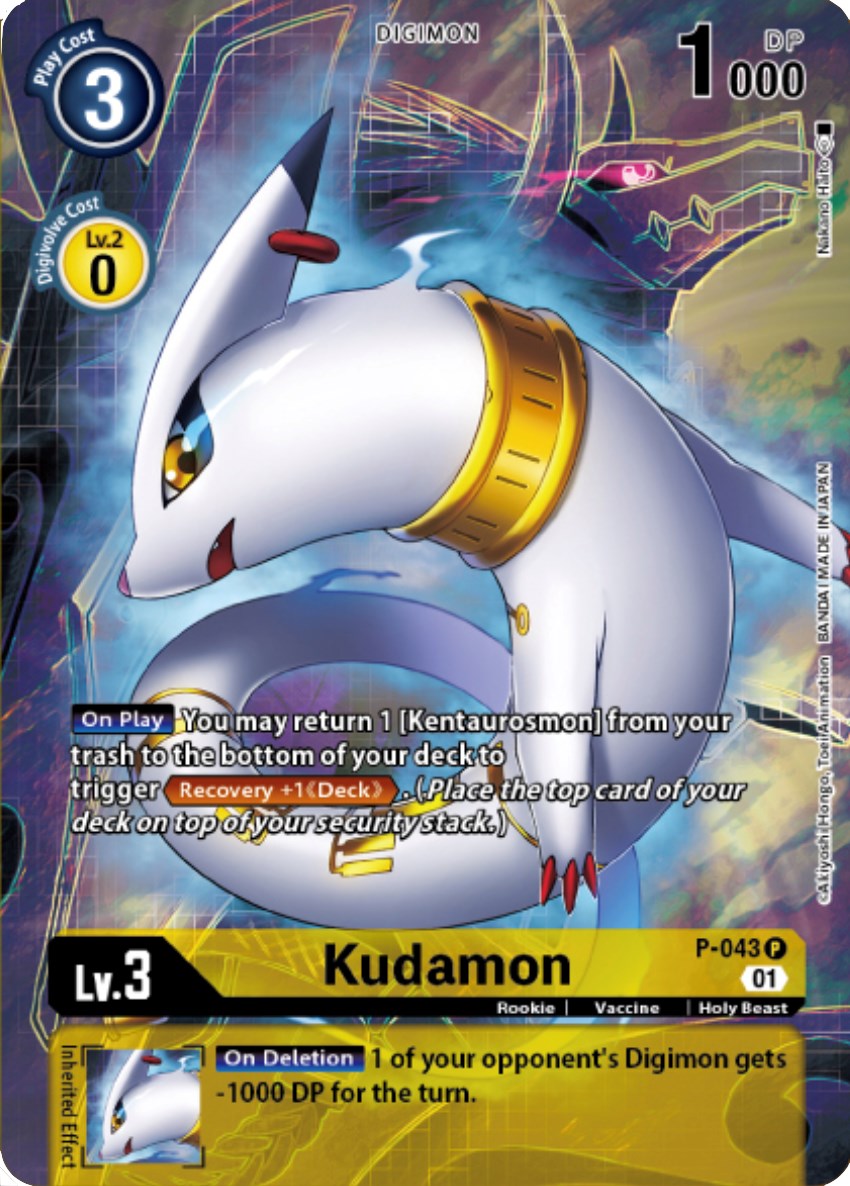 Kudamon [P-043] (Digimon Royal Knights Card Set) [Promotional Cards] | Total Play
