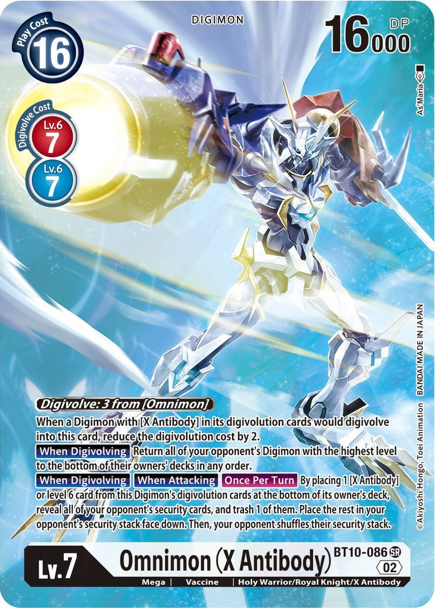 Omnimon (X Antibody) [BT10-086] (Alternate Art) [Xros Encounter] | Total Play