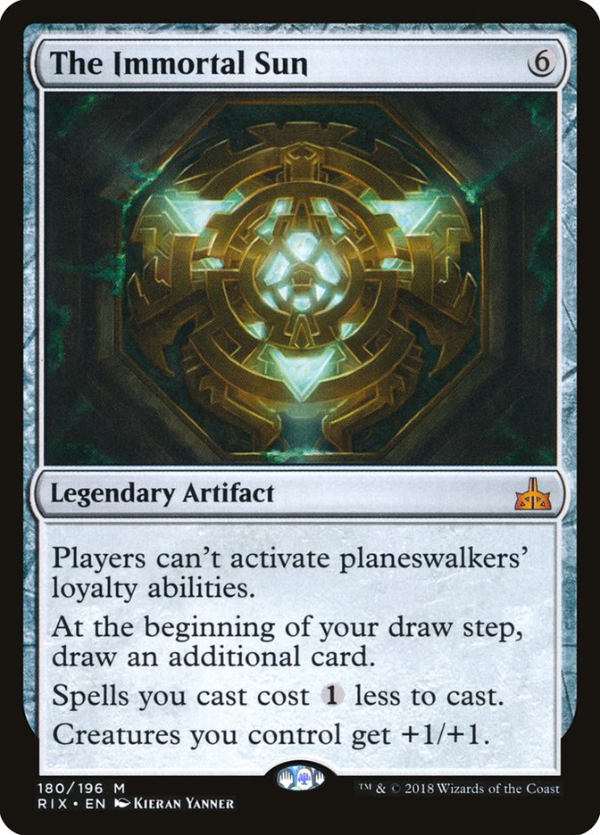 The Immortal Sun [Rivals of Ixalan] | Total Play