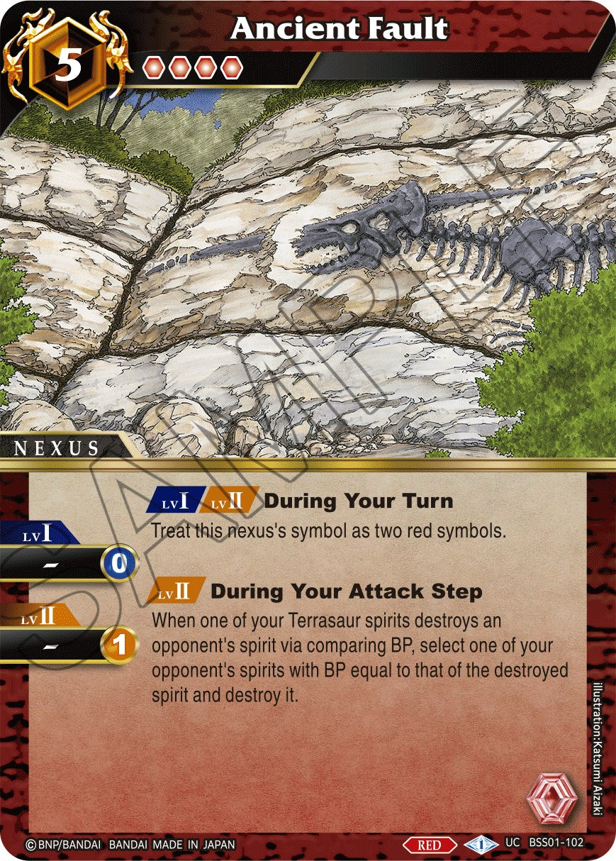 Ancient Fault (BSS01-102) [Dawn of History] | Total Play