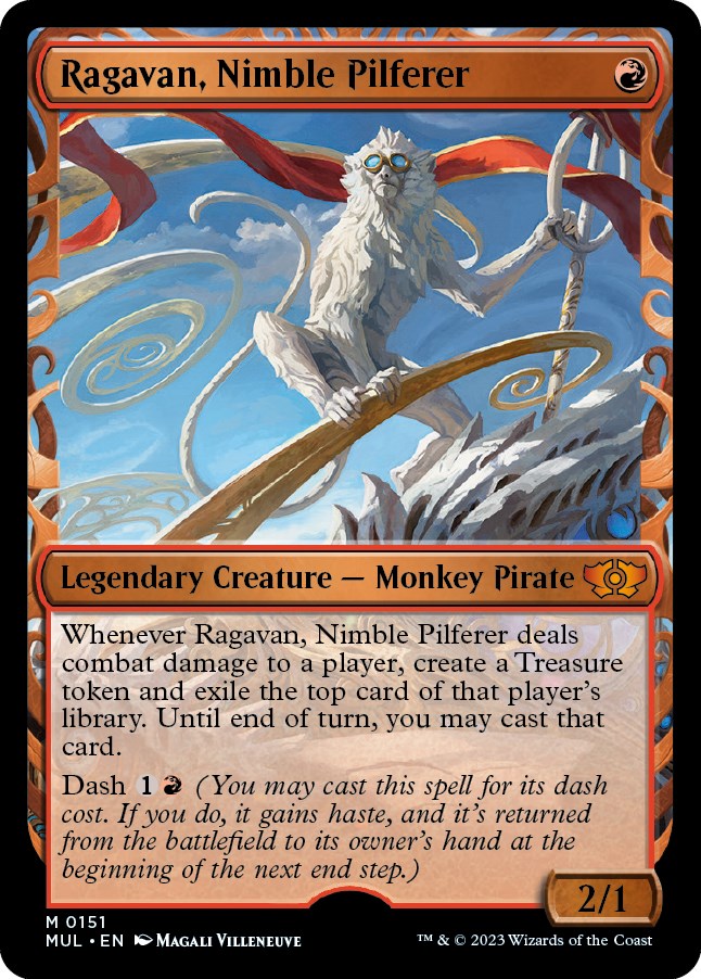 Ragavan, Nimble Pilferer (Halo Foil) [Multiverse Legends] | Total Play