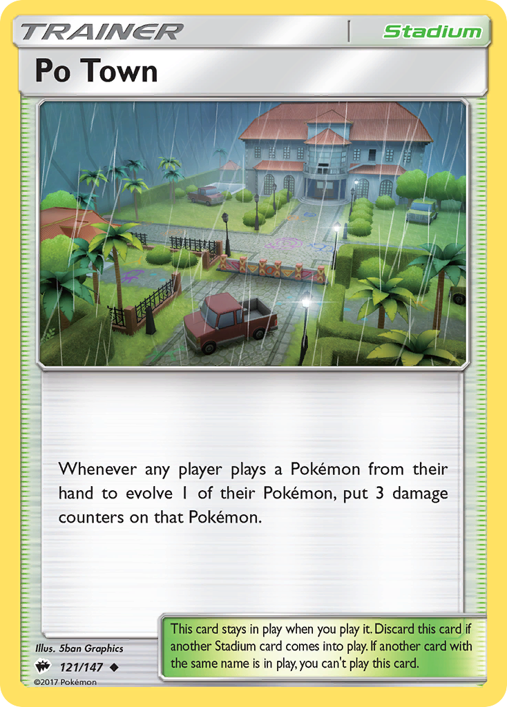Po Town (121/147) [Sun & Moon: Burning Shadows] | Total Play