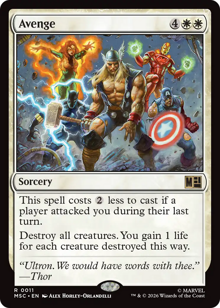 Avenge [Marvel Super Heroes Commander] | Total Play