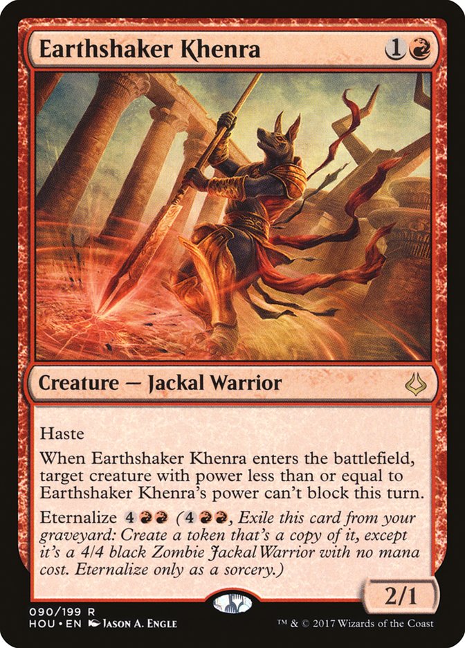 Earthshaker Khenra [Hour of Devastation] | Total Play