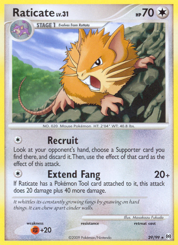 Raticate (29/99) [Platinum: Arceus] | Total Play