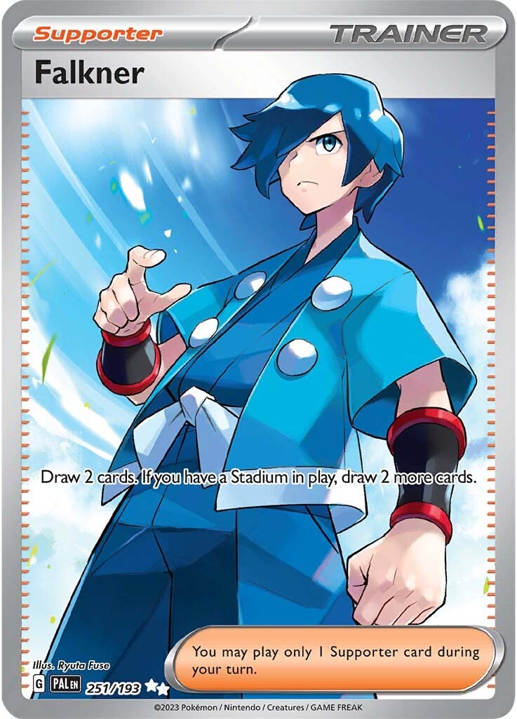 Falkner (251/193) [Scarlet & Violet: Paldea Evolved] | Total Play