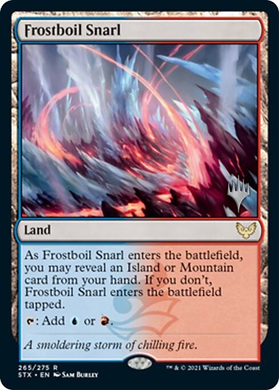 Frostboil Snarl (Promo Pack) [Strixhaven: School of Mages Promos] | Total Play