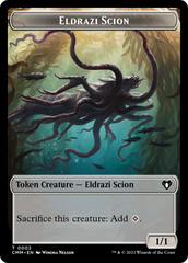 Eldrazi Scion // Drake Double-Sided Token [Commander Masters Tokens] | Total Play