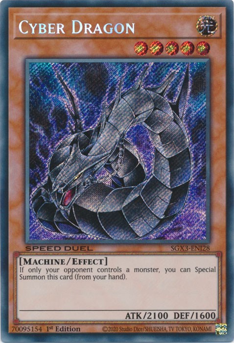 Cyber Dragon [SGX3-ENI28] Secret Rare | Total Play