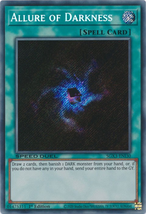 Allure of Darkness [SGX3-ENI30] Secret Rare | Total Play