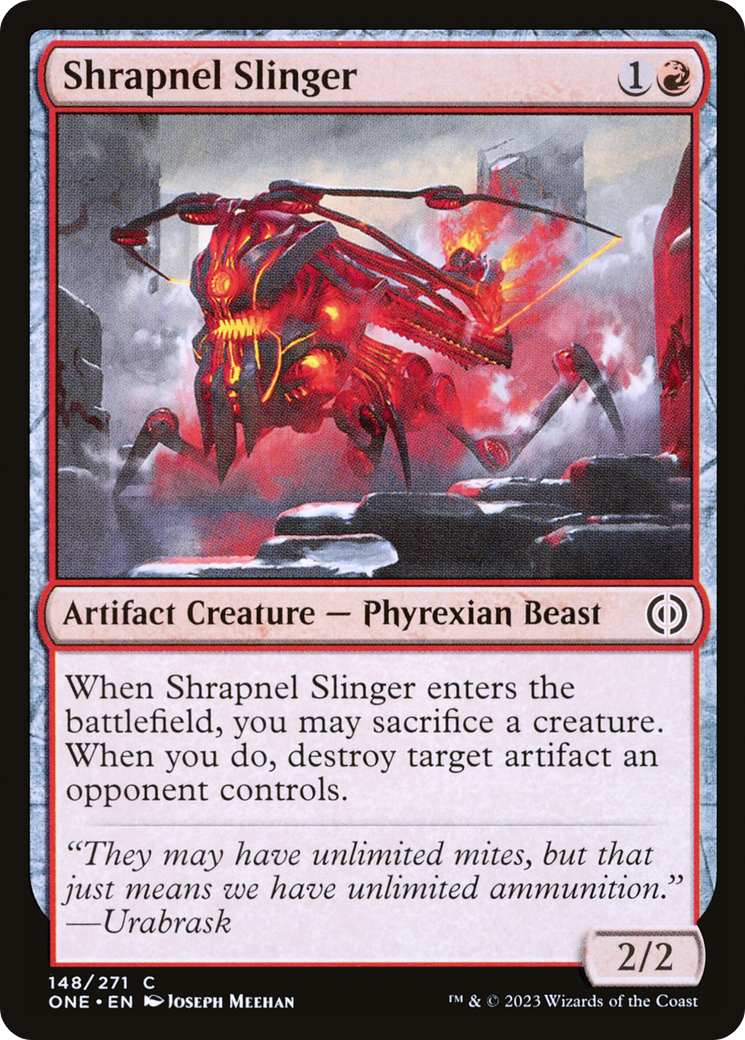 Shrapnel Slinger [Phyrexia: All Will Be One] | Total Play