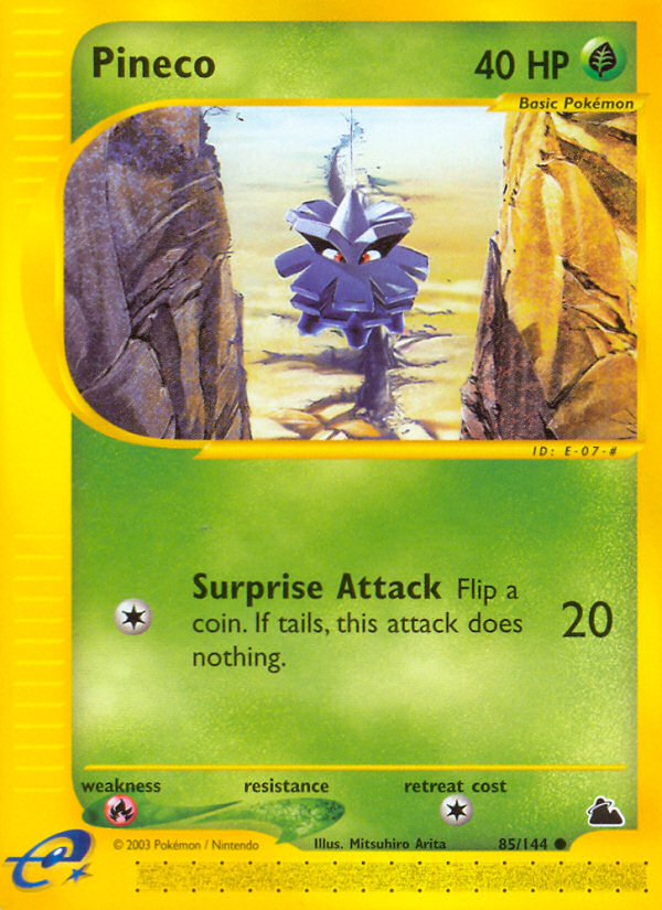 Pineco (85/144) [Skyridge] | Total Play