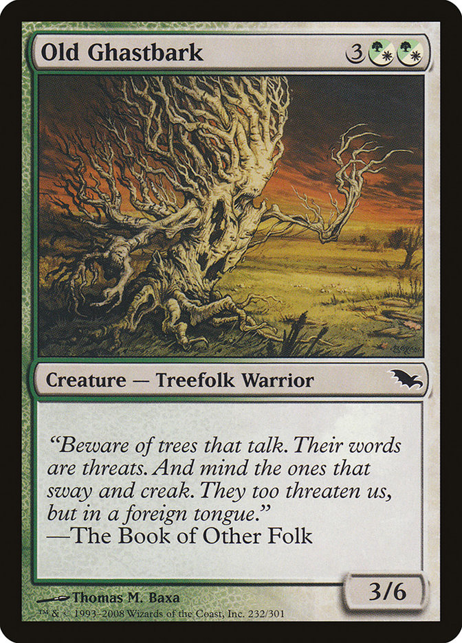 Old Ghastbark [Shadowmoor] | Total Play