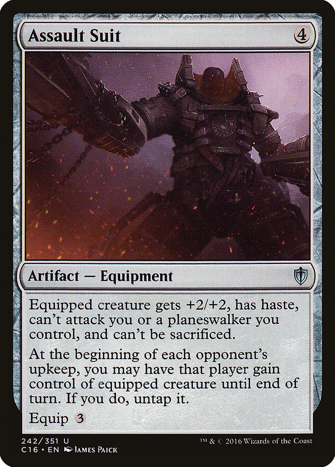 Assault Suit [Commander 2016] | Total Play