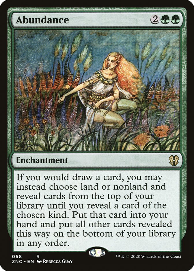 Abundance [Zendikar Rising Commander] | Total Play