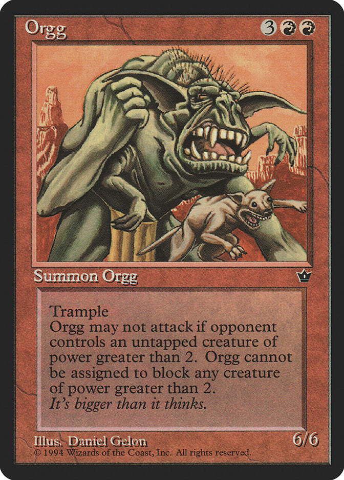 Orgg [Fallen Empires] | Total Play