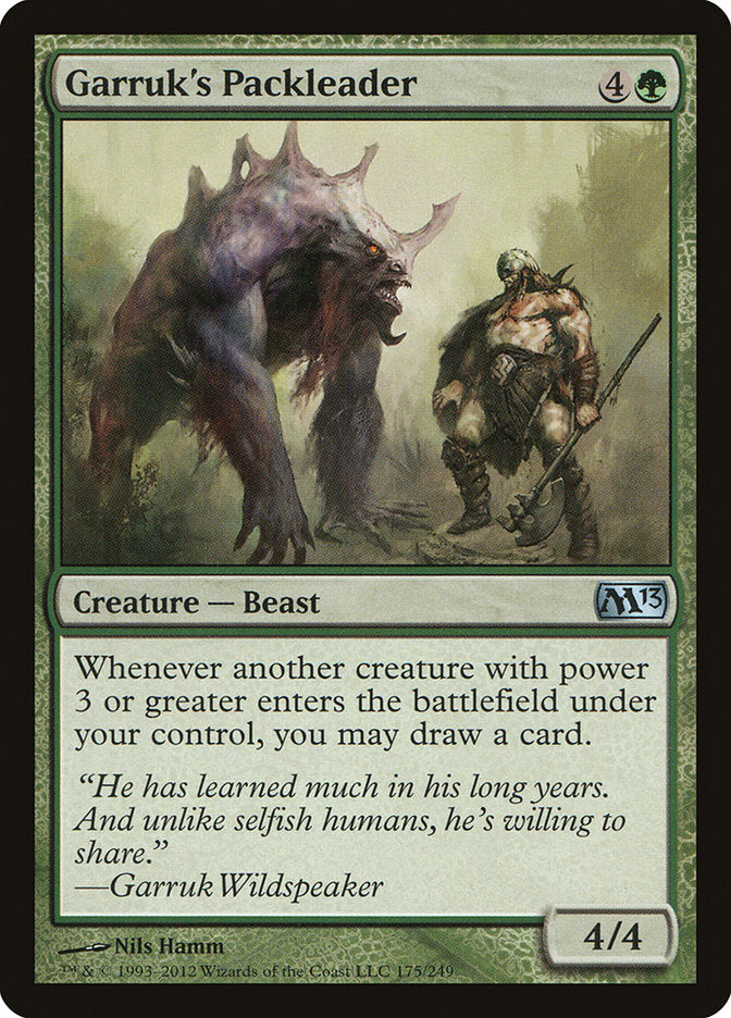 Garruk's Packleader [Magic 2013] | Total Play