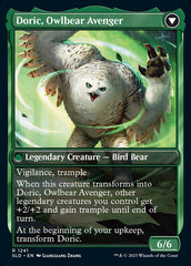 Doric, Nature's Warden // Doric, Owlbear Avenger [Secret Lair Drop Series] | Total Play